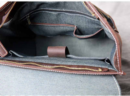Explore the Gramercy Backpack | Exquisite Handmade Vintage Leather Design