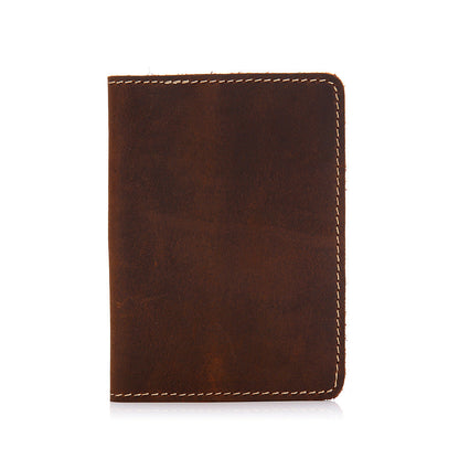 Luxurious Handmade Leather Passport Holder by Priam