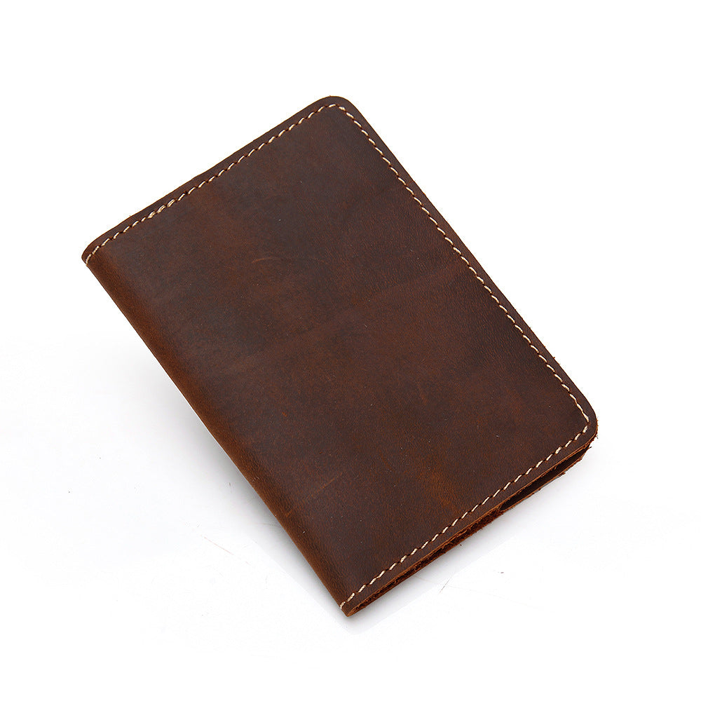 Luxurious Handmade Leather Passport Holder by Priam