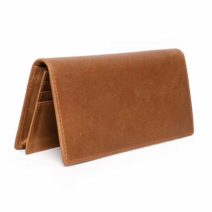 The Pathfinder Genuine Leather Bifold Wallet | Stylish and Durable Pocket Companion