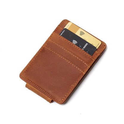 The Waverly | Artisan Crafted Leather Wallet with Convenient Front Pocket and Stylish Money Clip