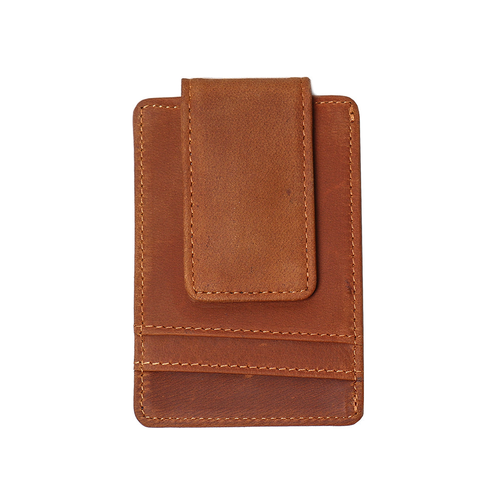 The Waverly | Artisan Crafted Leather Wallet with Convenient Front Pocket and Stylish Money Clip