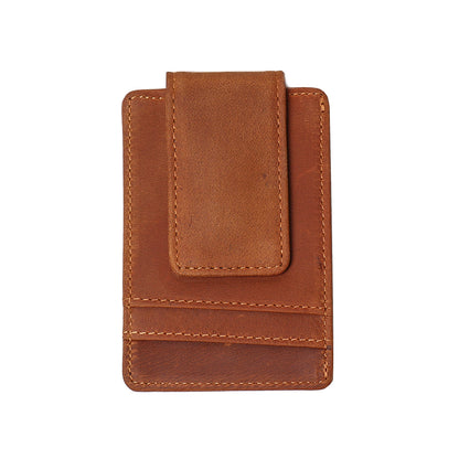 The Waverly | Artisan Crafted Leather Wallet with Convenient Front Pocket and Stylish Money Clip