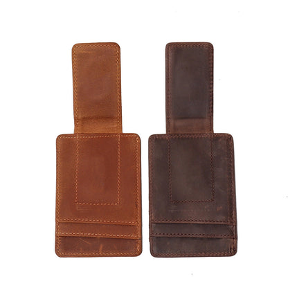 The Waverly | Artisan Crafted Leather Wallet with Convenient Front Pocket and Stylish Money Clip