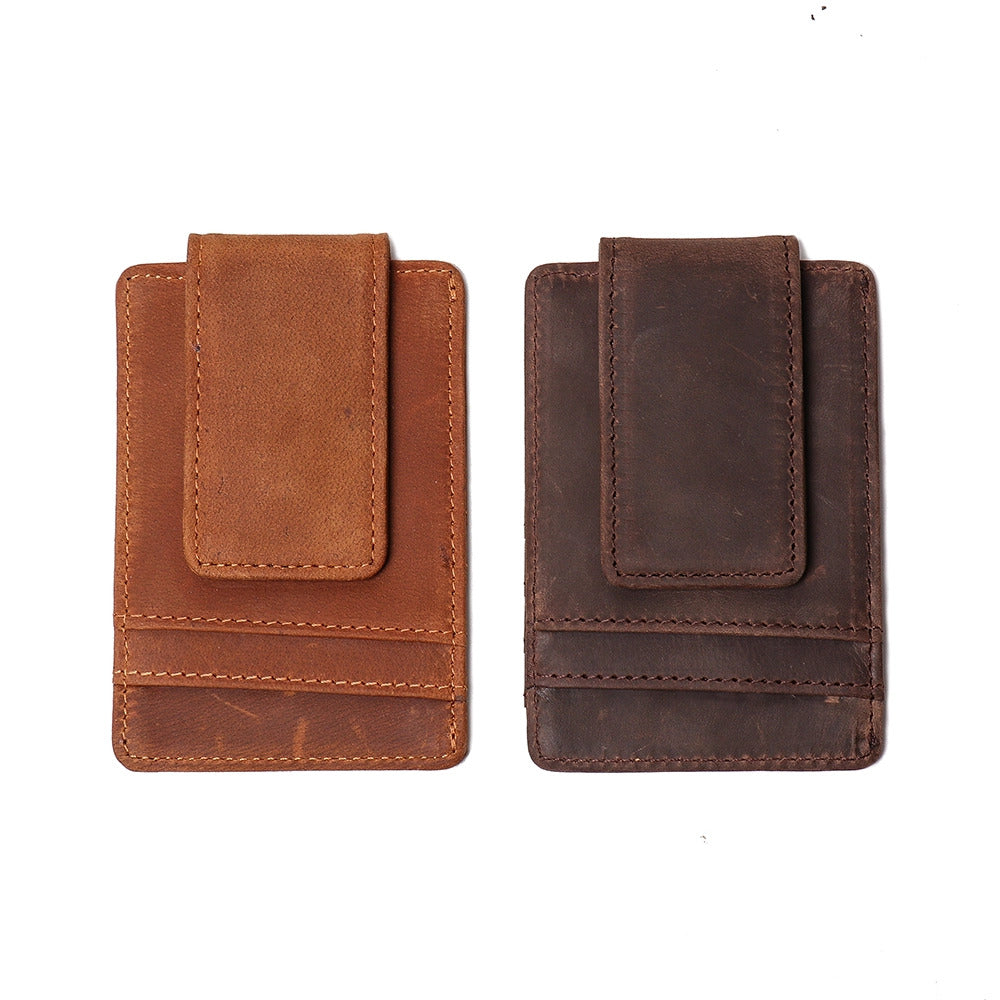 The Waverly | Artisan Crafted Leather Wallet with Convenient Front Pocket and Stylish Money Clip