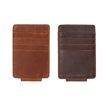 The Waverly | Artisan Crafted Leather Wallet with Convenient Front Pocket and Stylish Money Clip