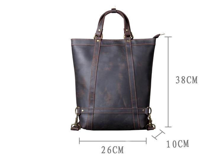 Elevate Your Style with the Irving: Exquisite Handmade Vintage Leather Backpack