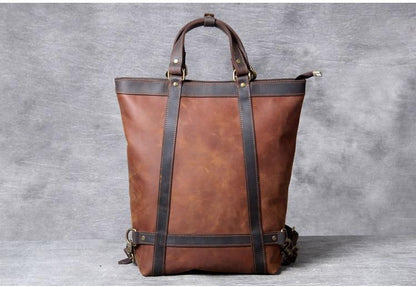 Elevate Your Style with the Irving: Exquisite Handmade Vintage Leather Backpack