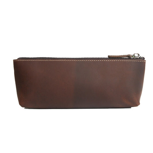 The Prospect | Artisan Leather Pencil Case & Versatile Makeup Bag