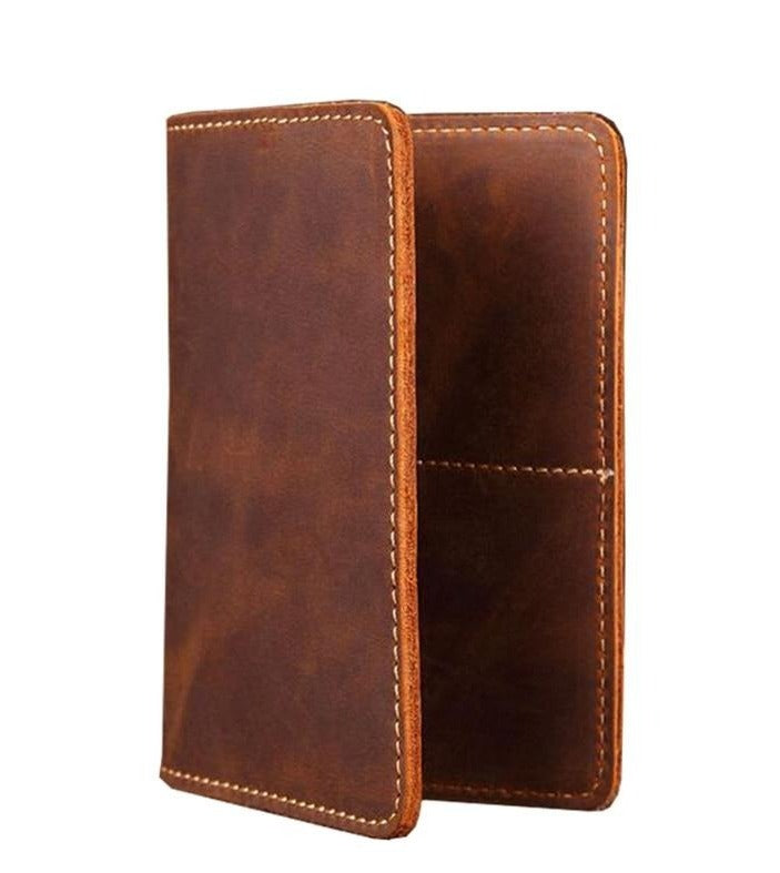 Luxurious Handmade Leather Passport Holder by Priam