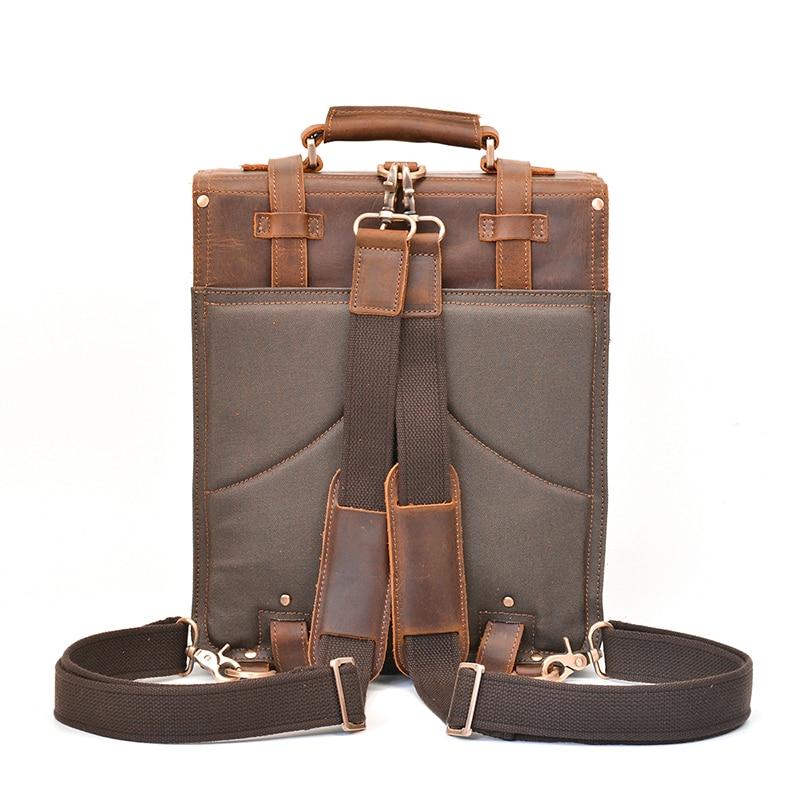 Timeless Triborough Vintage Leather Backpack