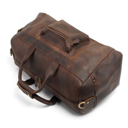 Astoria Weekender: Exquisite Handcrafted Leather Duffle Bag for Stylish Adventures