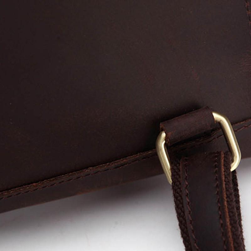 Glen Vintage Leather Travel Backpack - Timeless Style for Your Adventures!