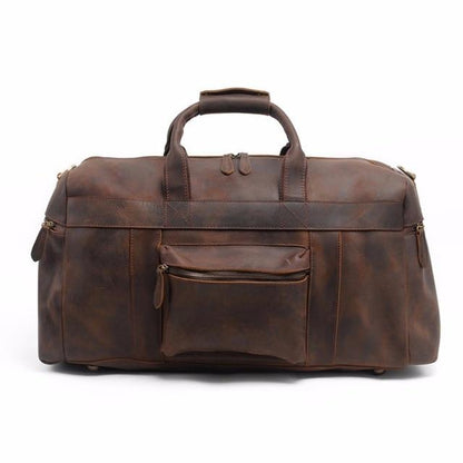 Astoria Weekender: Exquisite Handcrafted Leather Duffle Bag for Stylish Adventures