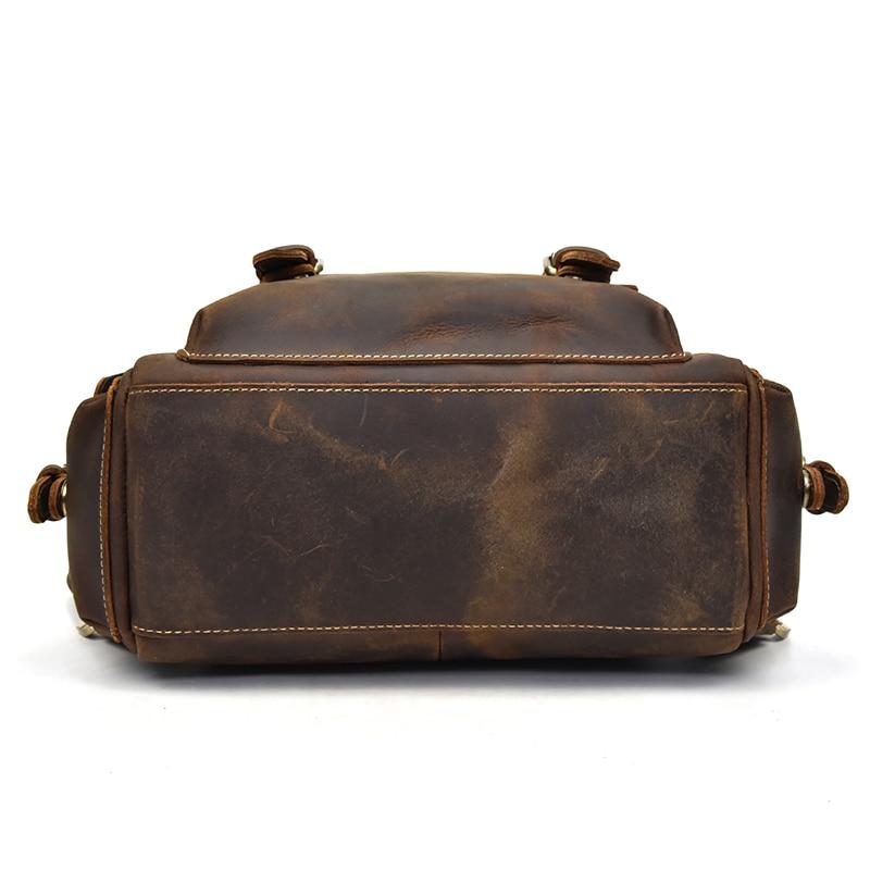 Chic Fulton Handcrafted Leather Backpack