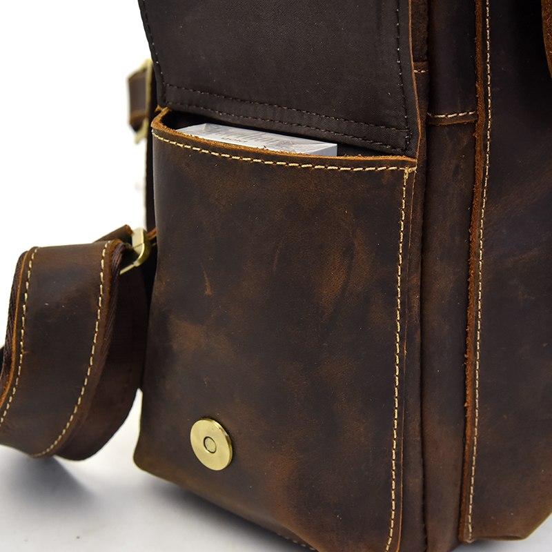 Chic Fulton Handcrafted Leather Backpack