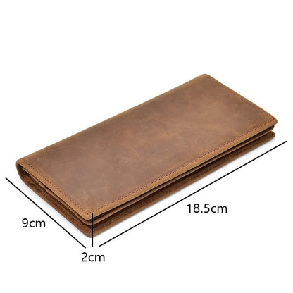 The Pathfinder Genuine Leather Bifold Wallet | Stylish and Durable Pocket Companion