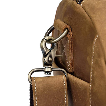 Elevate Your Travel Style with the Artisan Crafted Bedford Weekender Leather Duffle Bag