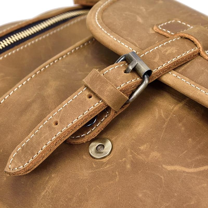 Elevate Your Travel Style with the Artisan Crafted Bedford Weekender Leather Duffle Bag