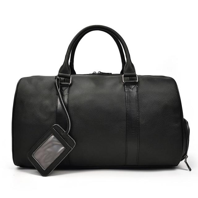 The Easton Weekender | Timeless Vintage Leather Duffle Bag for Stylish Getaways