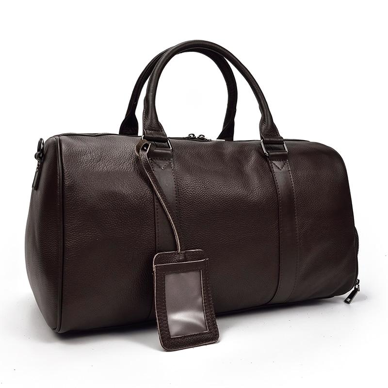 The Easton Weekender | Timeless Vintage Leather Duffle Bag for Stylish Getaways