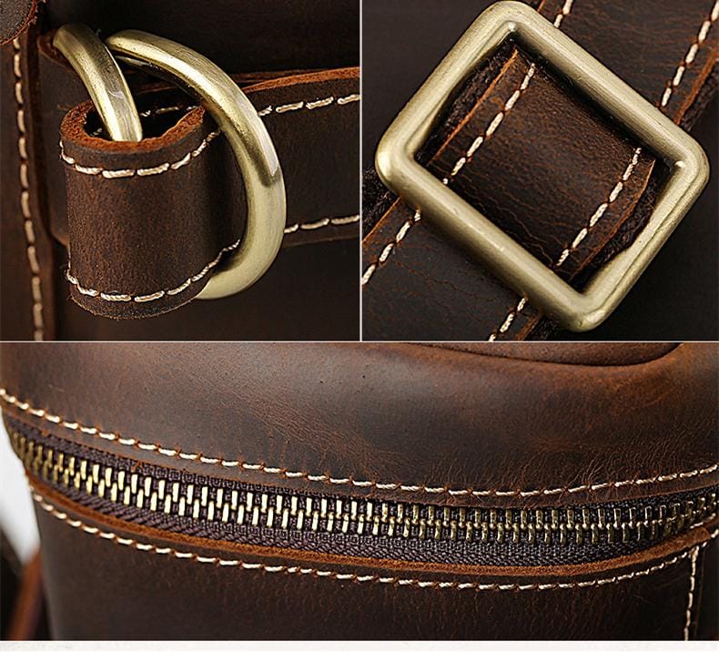 The Roosevelt Vintage Leather Backpack | Exquisite Handmade Design